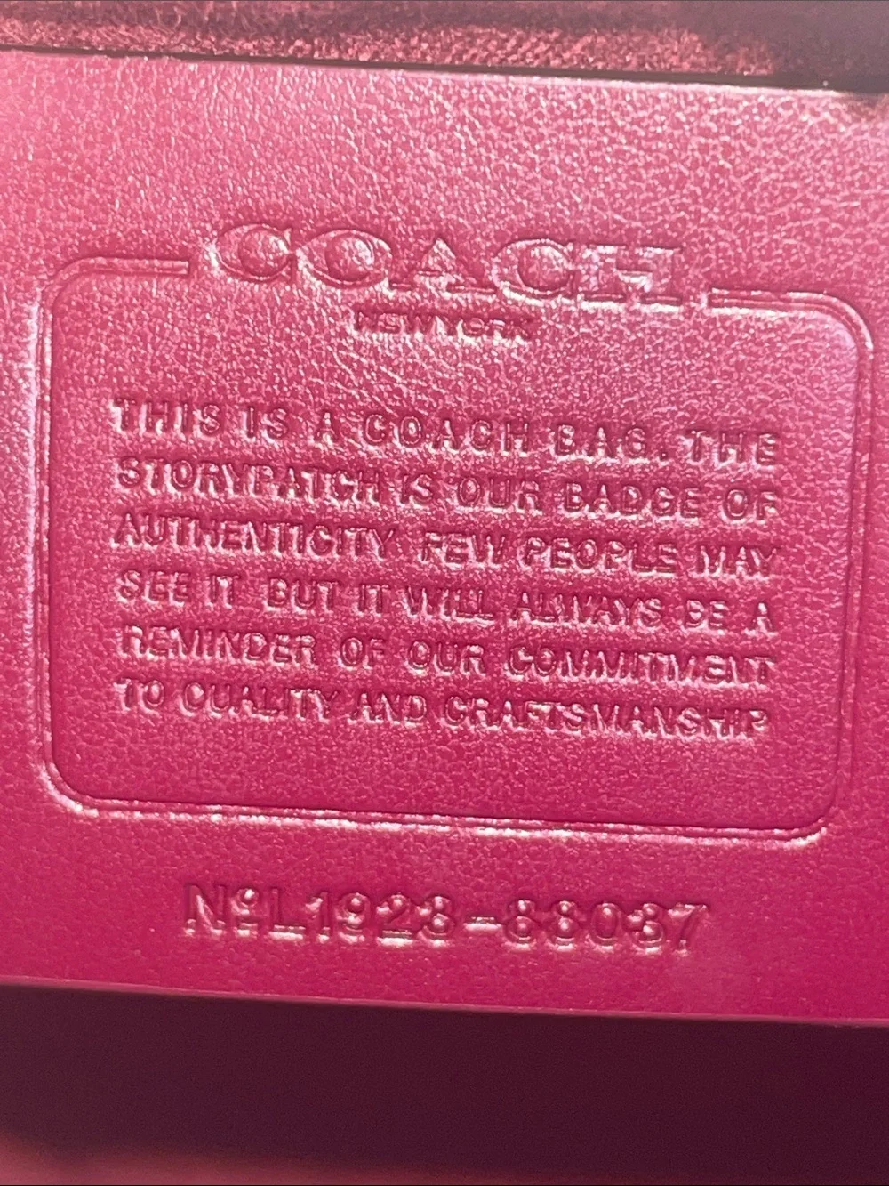 Coach 88037 zoe